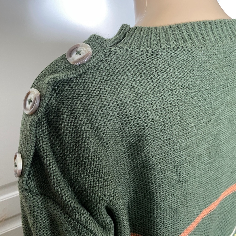 STRIPE CREW NECK SWEATER - Picture 11 of 14